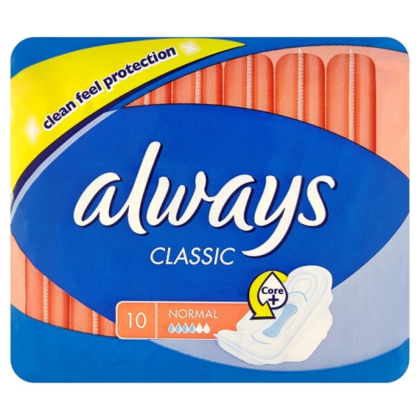 Vložky Always normal 10ks