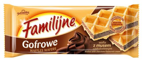 Oblátky Familys gofri 130g čokoláda