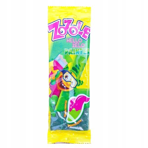 Želé pásky ZoZoLE mix Painter blue.green 75g