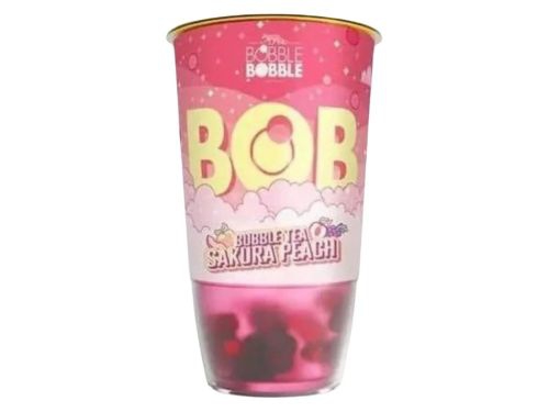 Nápoj Bubble tea sakura peach 360ml