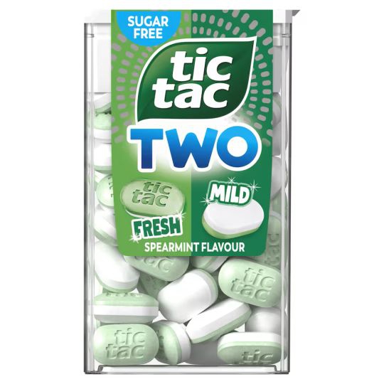 Cukríky Tic Tac TWO spearmint 38,5g