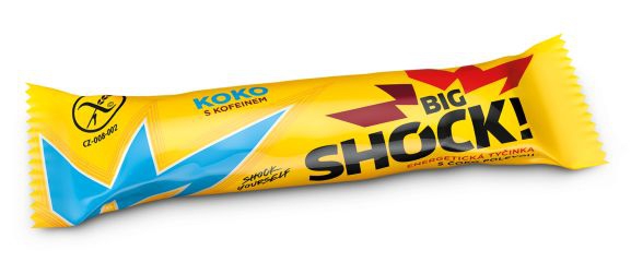 Tyčinka Big Shock energeticka 55g koko
