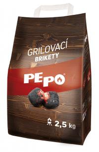 Drevené brikety 2,5kg Pepo