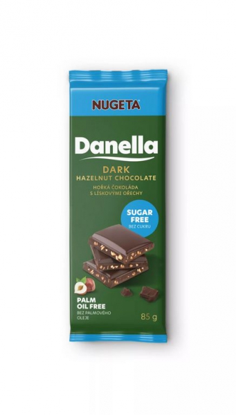 Čokoláda Danella mliečna 85g bez cukru Chocoland