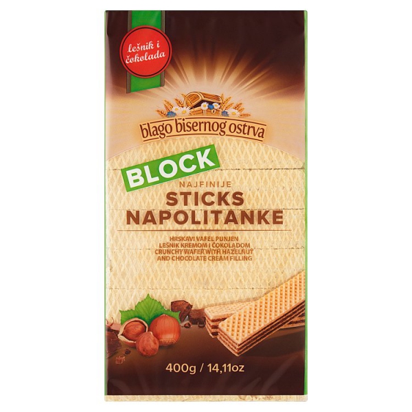 Obl.Block oriešk.400g Tol